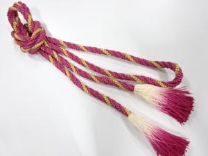 正絹　手組帯締め